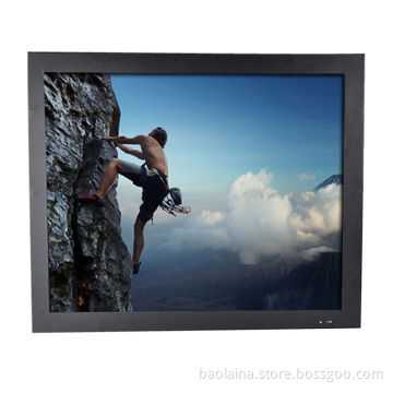 15-inch LCD PC monitor metal housing with BNC input CE FCC RoHs approved